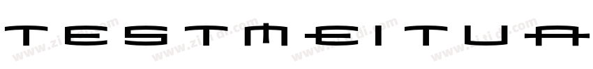 TESTMeiTuan Bold Reg字体转换